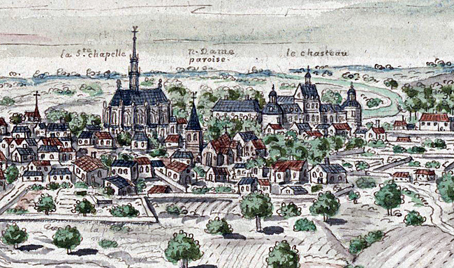 10 Champigny sur Veude en 1699 collection de Gaignieres