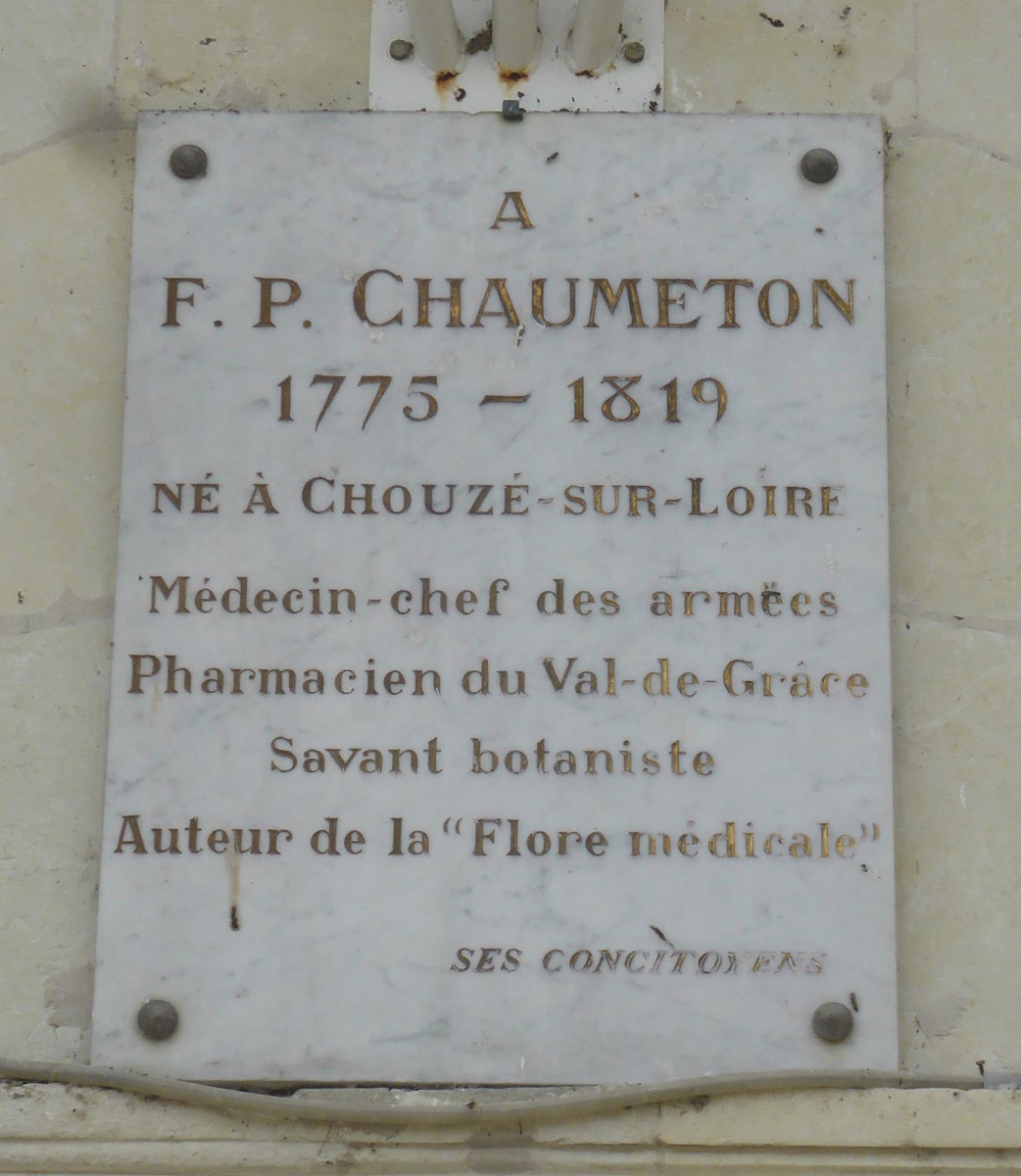 02 Chouzé sur Loire plaque F. P. Chaumeton photo PmD juin 2024