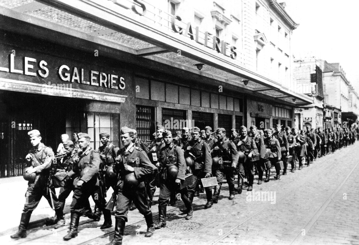 05 Entrée des allemands à Tours en 1940