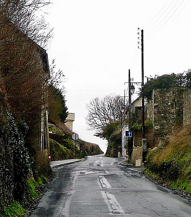 14 B Ancienne voie à la sortie de Saint Epain photo PMD janvier 2016