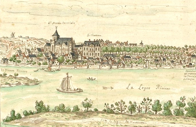 01 Candes en 1699 collection François Roger de Gaignières
