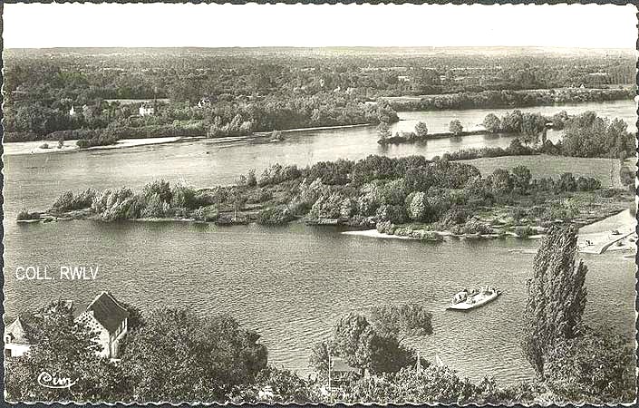 04 Le bac sur la Vienne vers 1900 cp