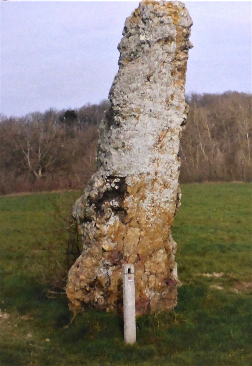 01 Menhir de Vaujours photo SHCVL