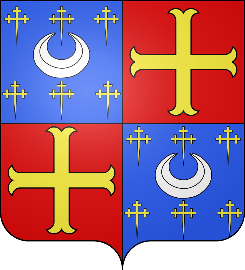 02 Blason de Jean V de Bueil source wikipedia
