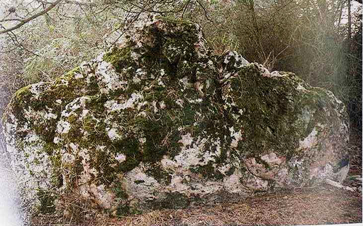 02 la Pierre Bachelière Touraine Insolite site qui nexiste plus