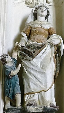 13 Église de Lièze statue 1 photo PmD mai 2013