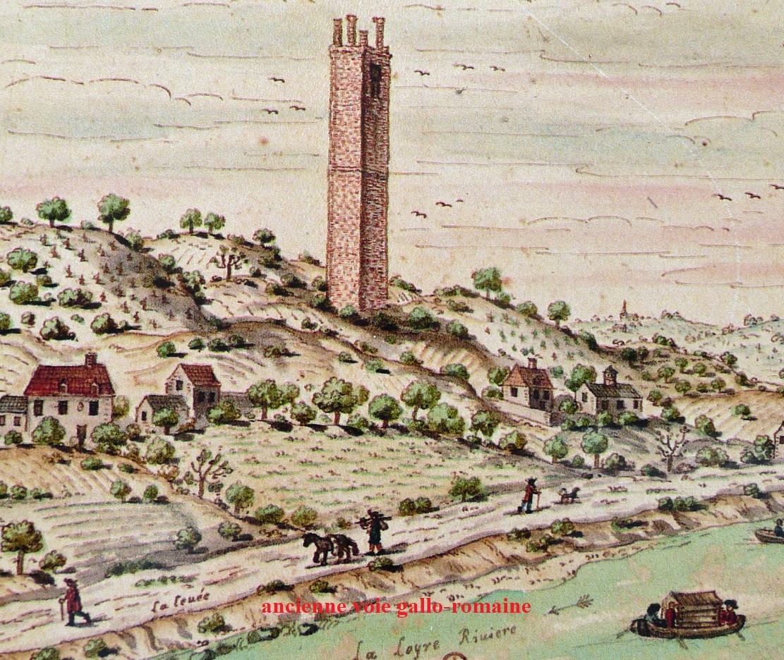 01 Cinq Mars la Pile la Levée collection de Gaignières avec annotation PmD
