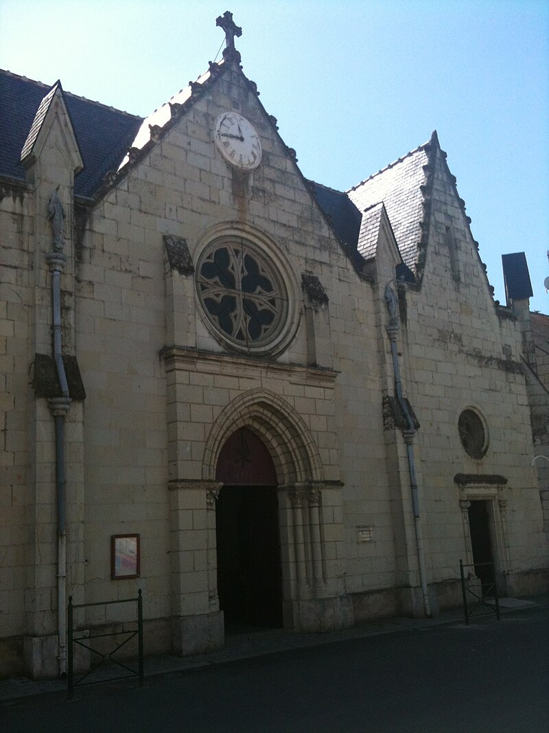 11 Varennes sur Loire église Saint Martin de Vertou photo wikipedia