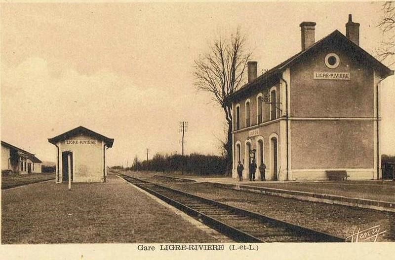 05 gare de Ligré Rivière cp