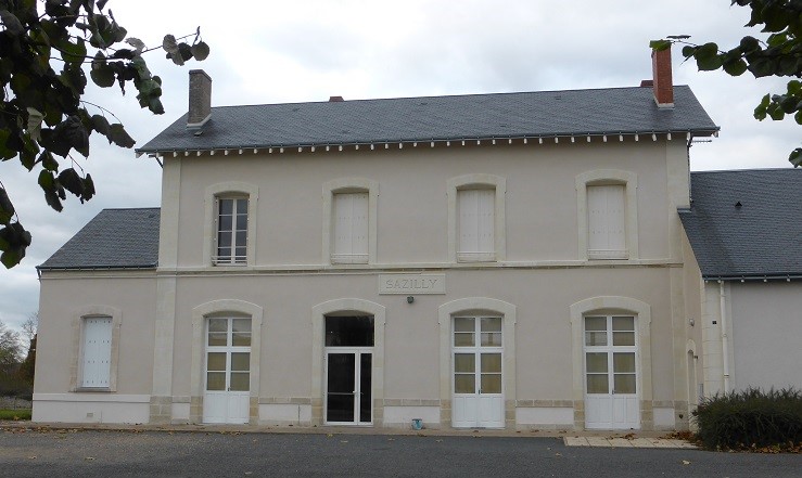 12 gare de Sazilly en 2013 photo PMD nov. 2013