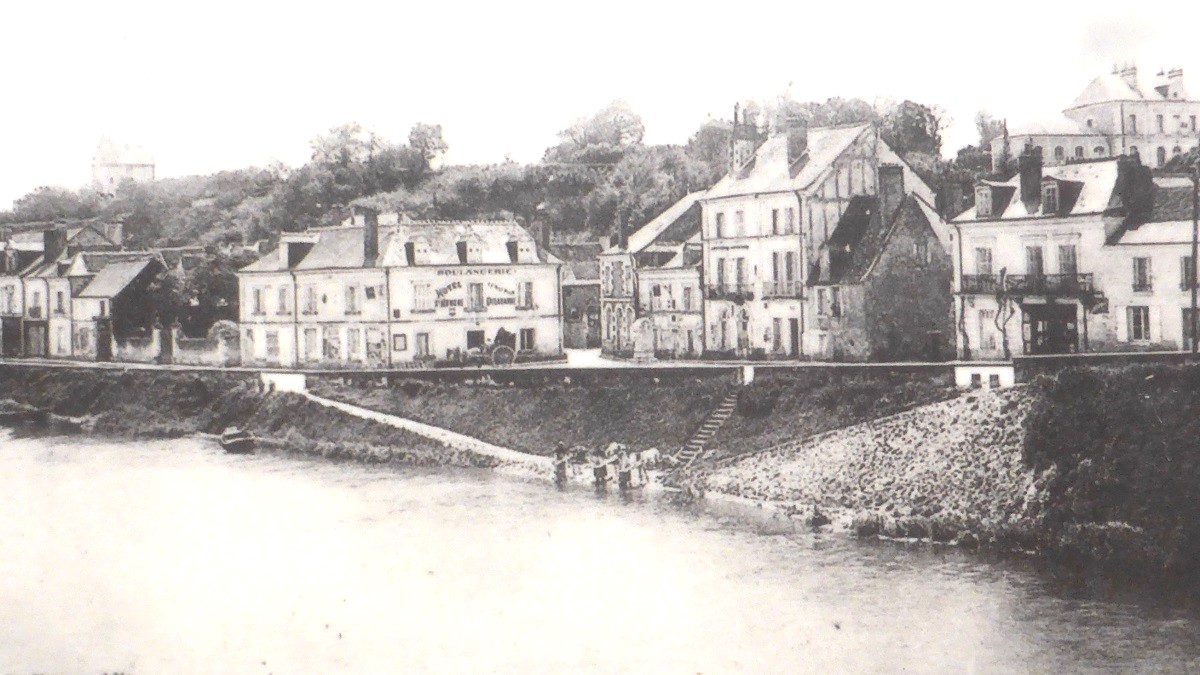 11 le port de Véretez au 19ème siècle