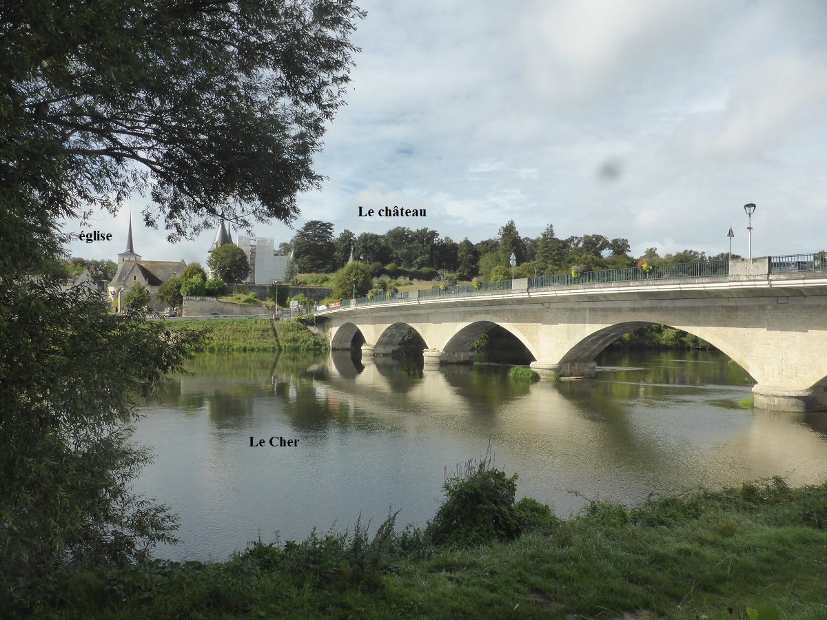 12 Le pont sur le Cher photo PmD sept. 2024