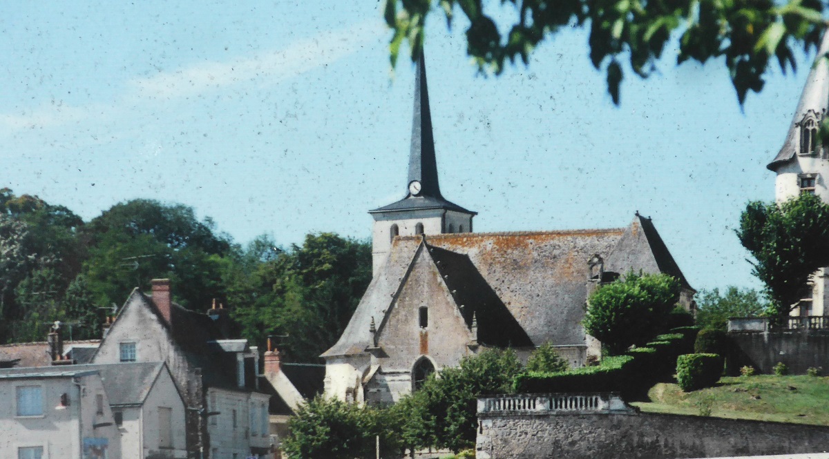 13 Église panneau touristique