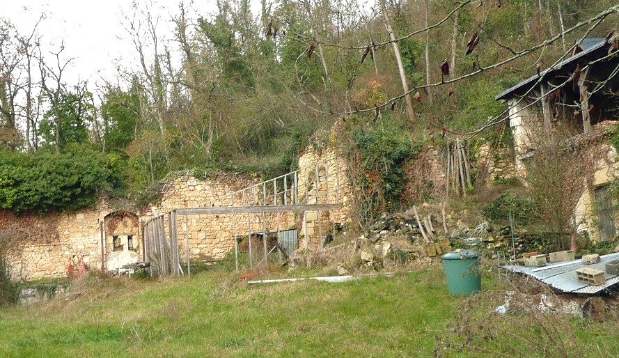 05 Panzoult ruines du château de Coulaines photo PMD déc. 2011