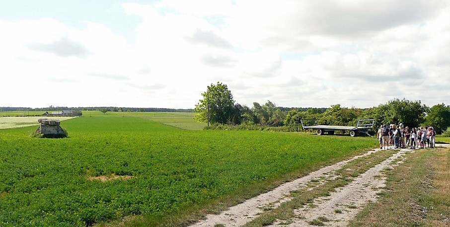 27 Ancienne voie près du dolmen de Bommiers photo PMD mai 2011