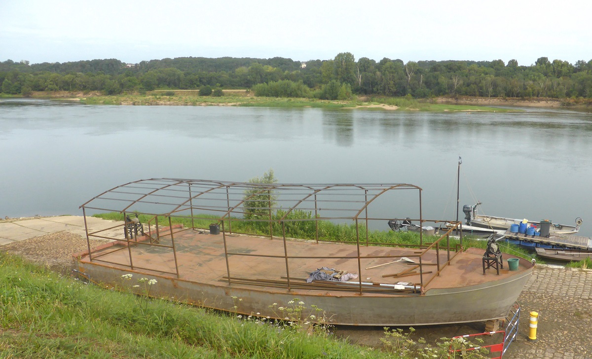 24 La Loire à Bréhémont avec lancienne charrière photo PMD août 2024