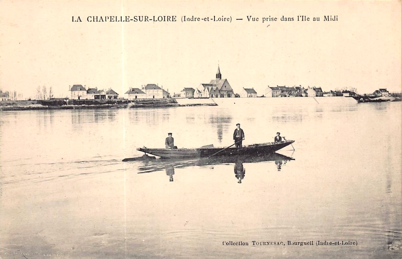 27 Le passeur de La Chapelle sur Loire cp