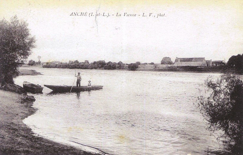 bac entre Anché et Briançon en 1910