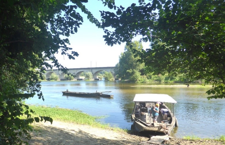 19 Le Bec du Cher vu de la rive gauche photo PMD août 2024